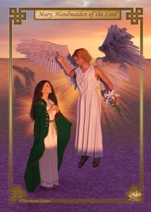 Mary, Handmaiden of the Lord 5x7